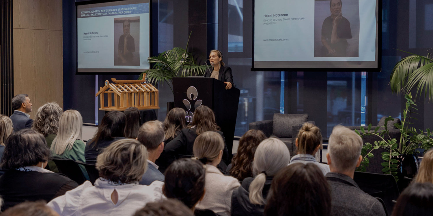 Heeni Hoterene Guest Speaker talking about Maramataka Maori