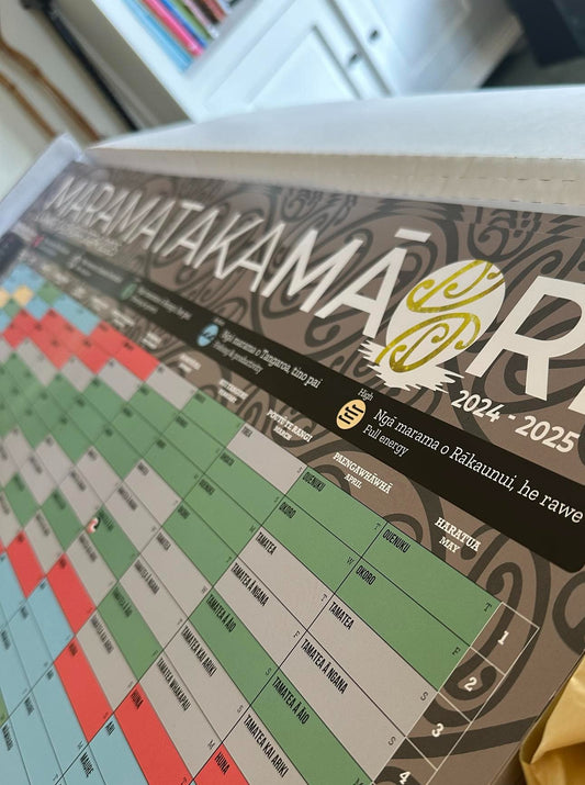 Maramataka Wall planner 2024-2025